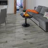 Lucida Surfaces LUCIDA SURFACES, BaseCore Greyscale 6 in. x 36 in. 2mm 12MIL Peel & Stick Vinyl Plank (54 sq.ft), 36PK BC-901